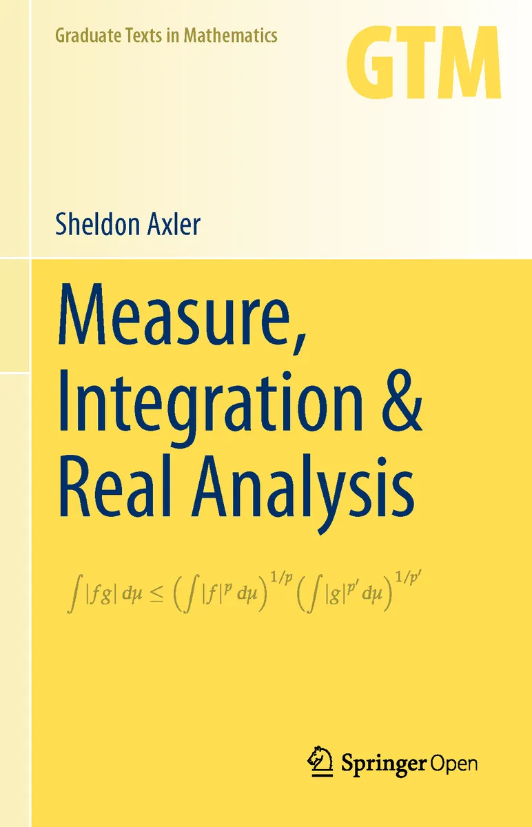 Measure, Integration & Real Analysis — Axler